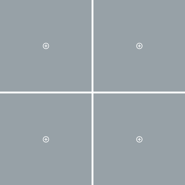 Сделать коллаж из четырёх фотографий с одинаковым размером