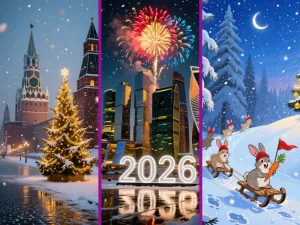 Новогодние обои (2026) на экран смартфона 9:16